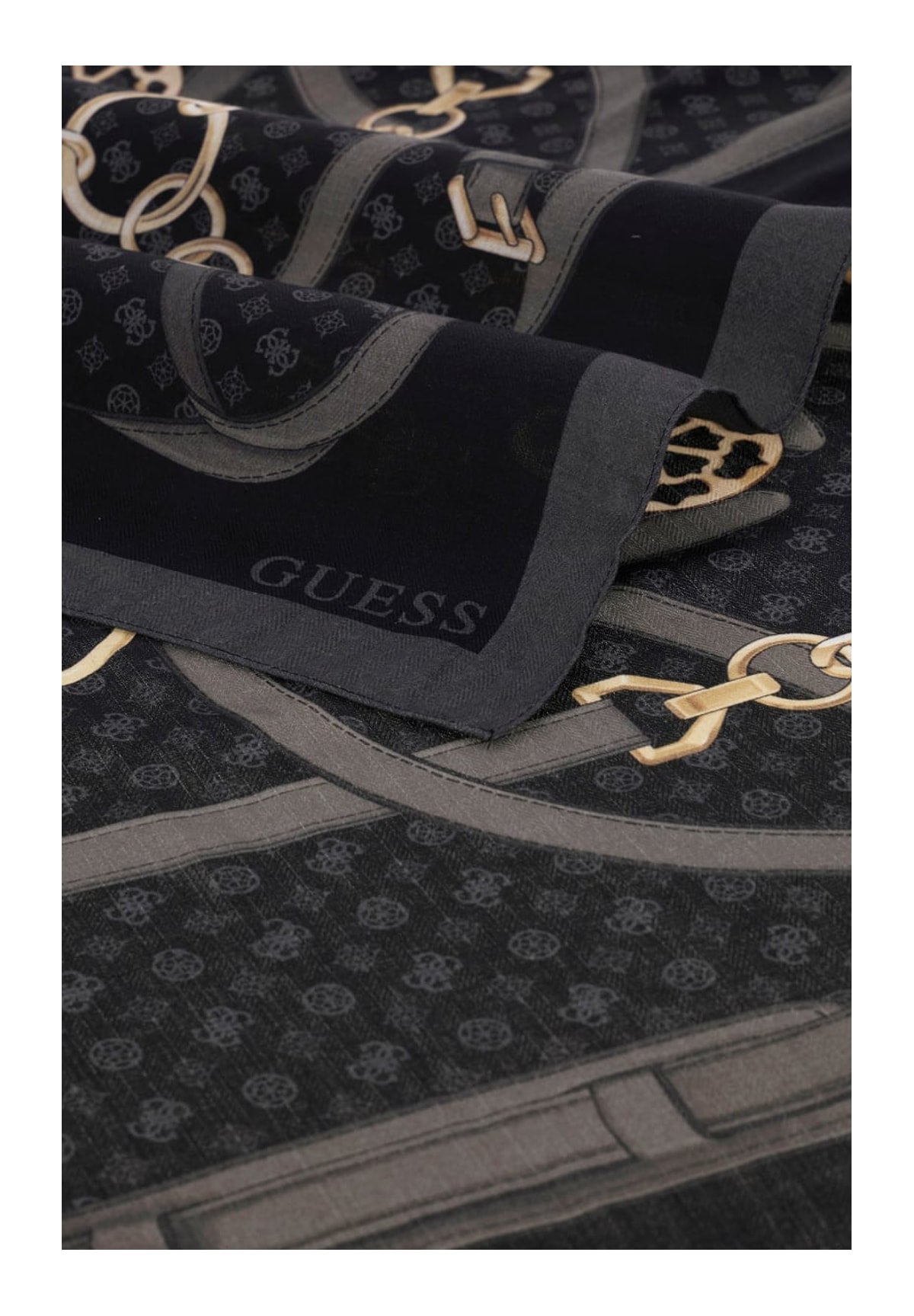 Foulard 120 X 120 Cm Printed AW5679 Black