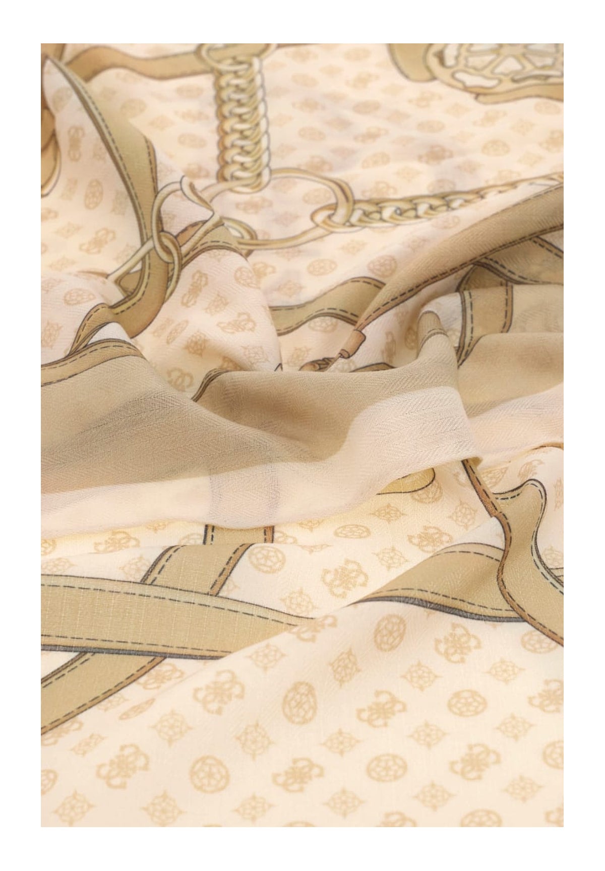 Foulard 120 X 120 Cm Printed AW5679 Bone