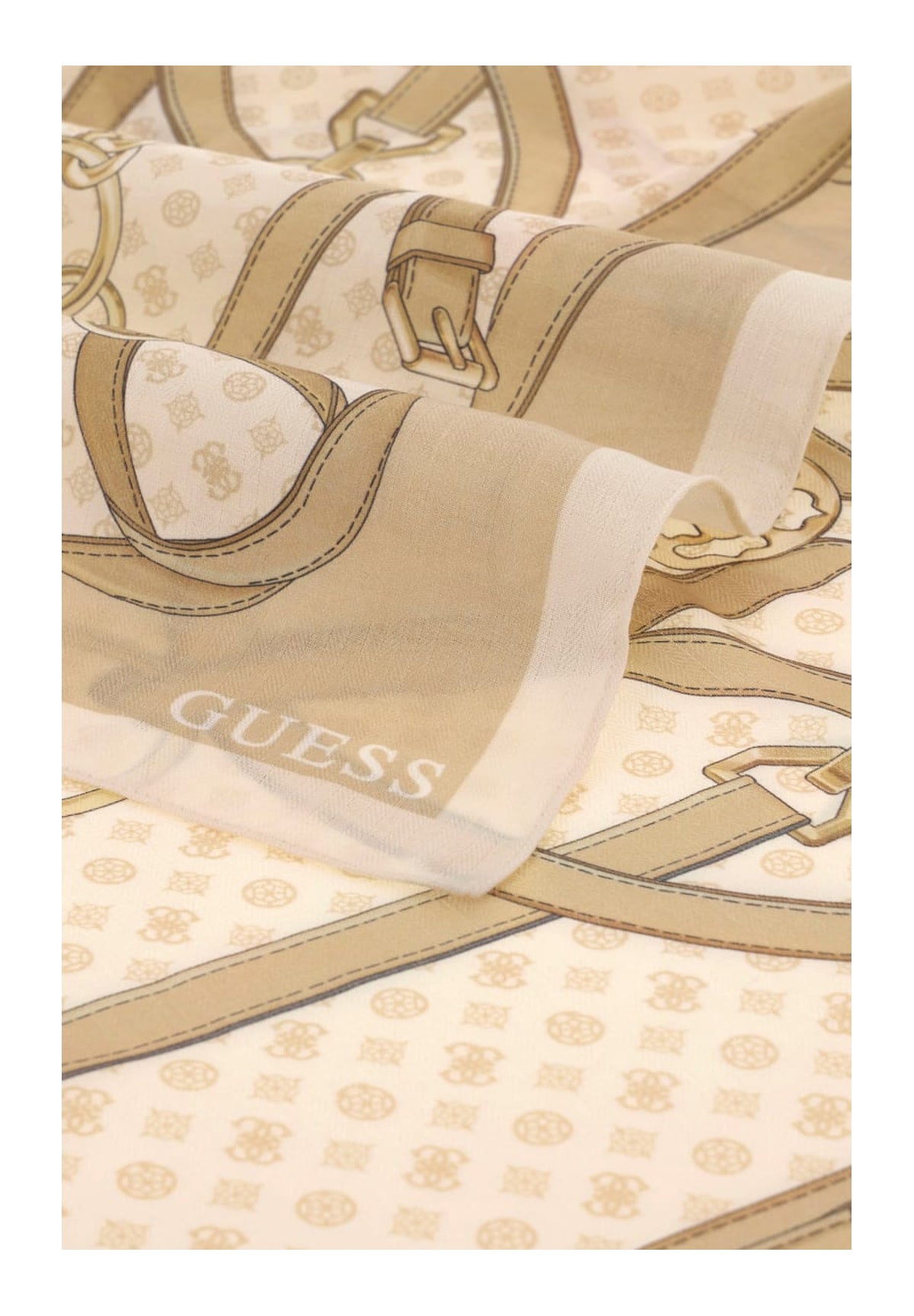 Foulard 120 X 120 Cm Printed AW5679 Bone