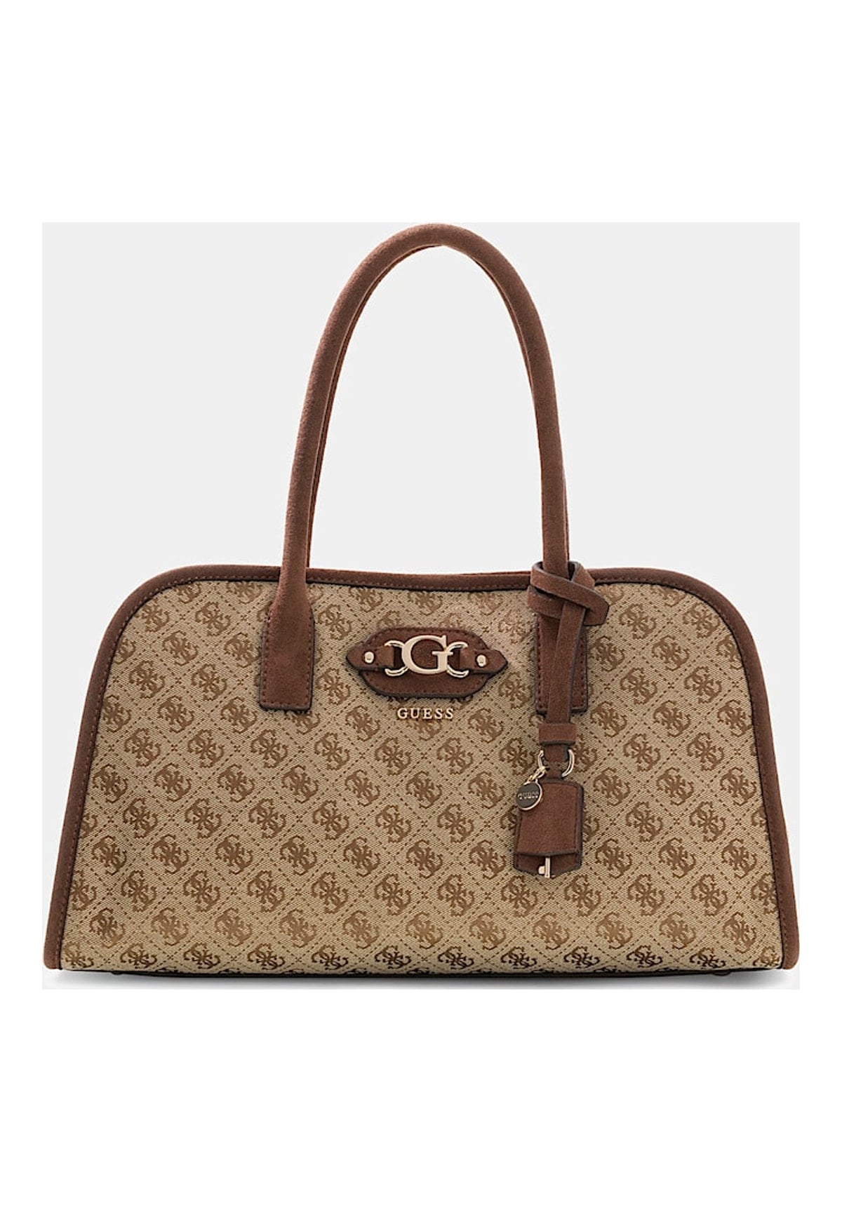 Borsa a Spalla Samantha Girlfriend HWJG23 Latte Logo, Brown
