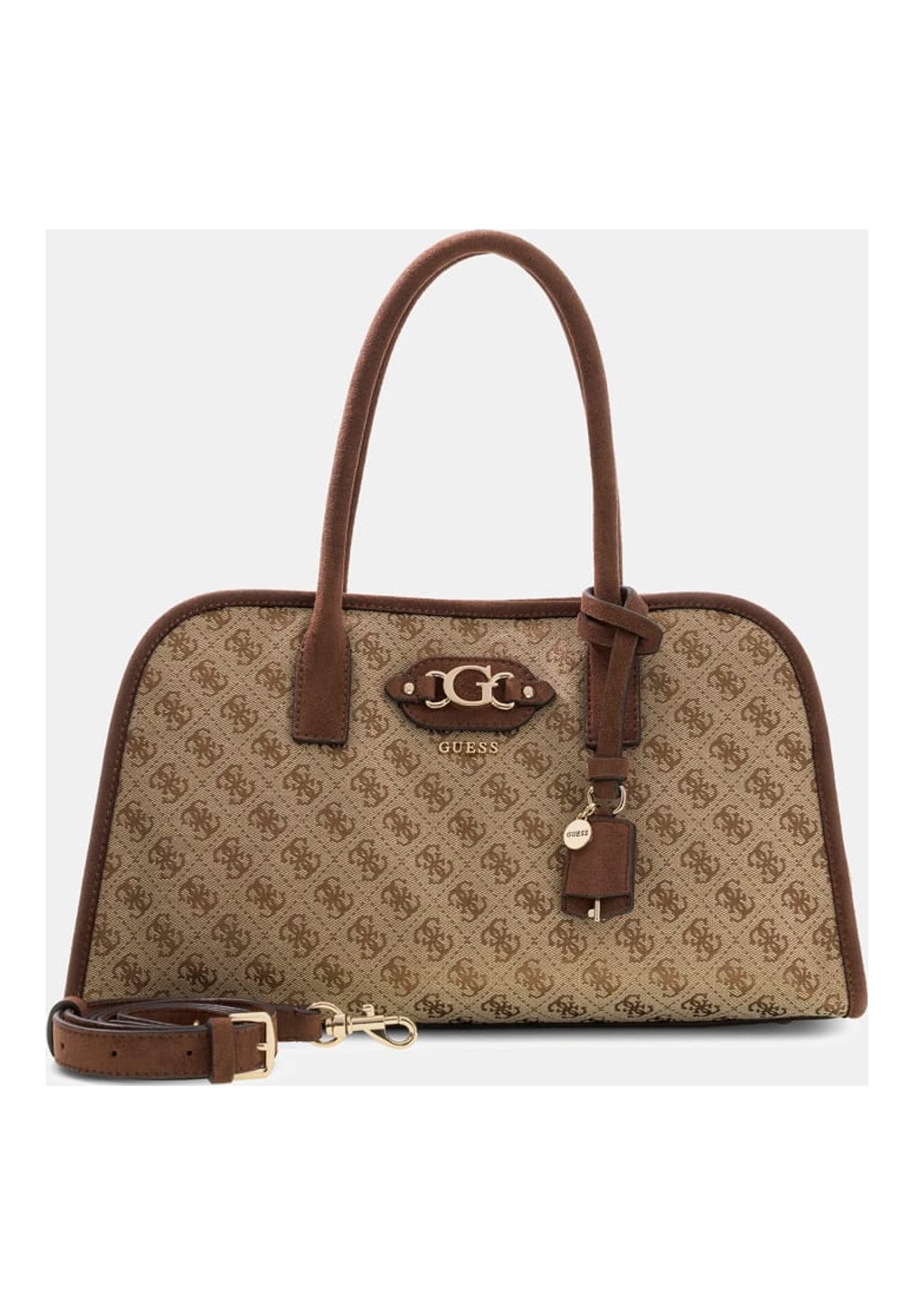 Borsa a Spalla Samantha Girlfriend HWJG23 Latte Logo, Brown