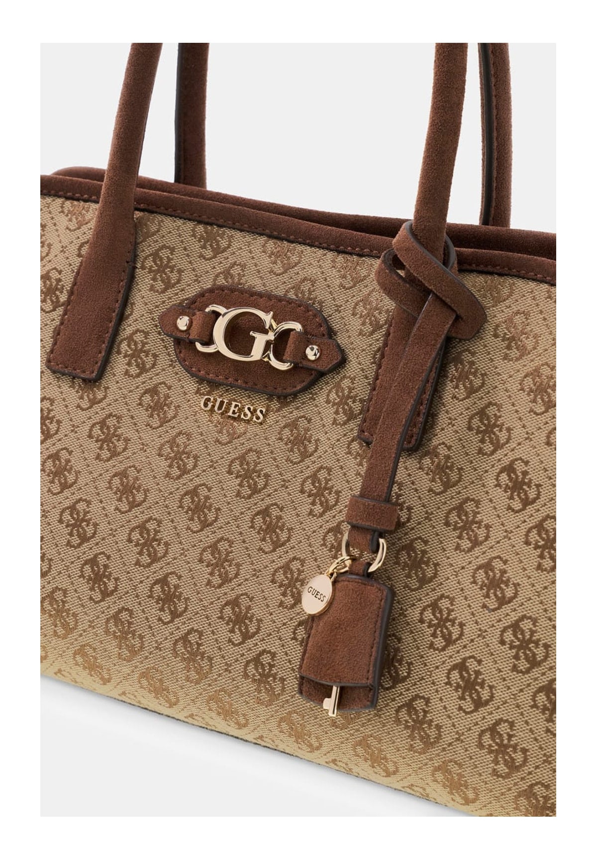 Borsa a Spalla Samantha Girlfriend HWJG23 Latte Logo, Brown