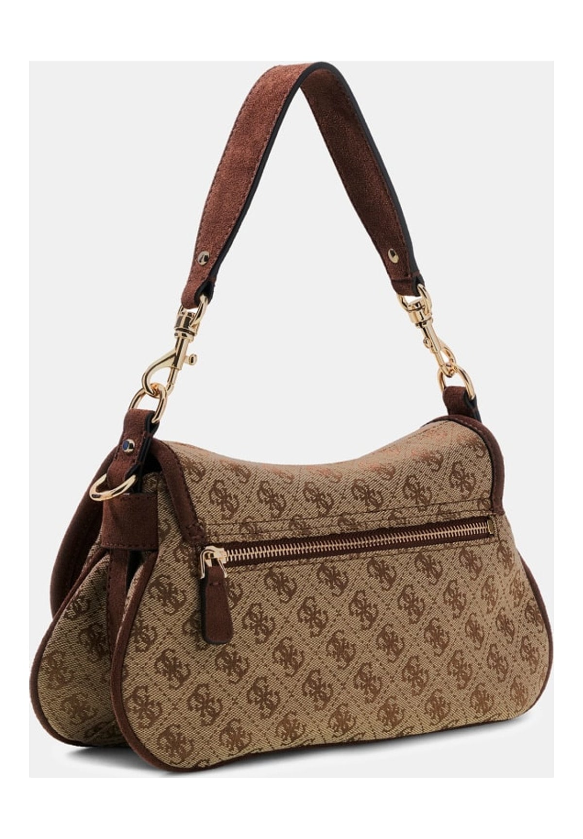 Borsa a Spalla Samantha Girlfriend HWJG23 Latte Logo, Brown