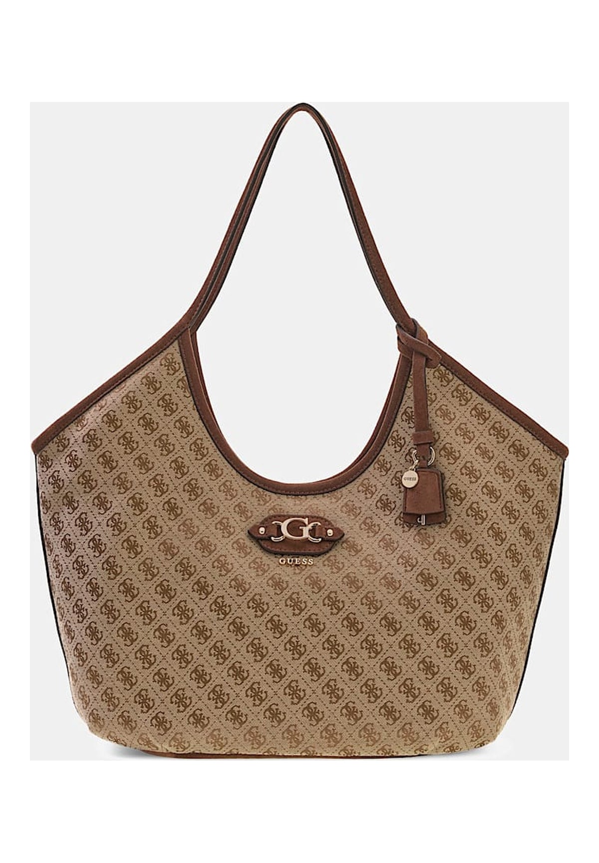 Borsa a Spalla Samantha Girlfriend HWJG23 Latte Logo, Brown