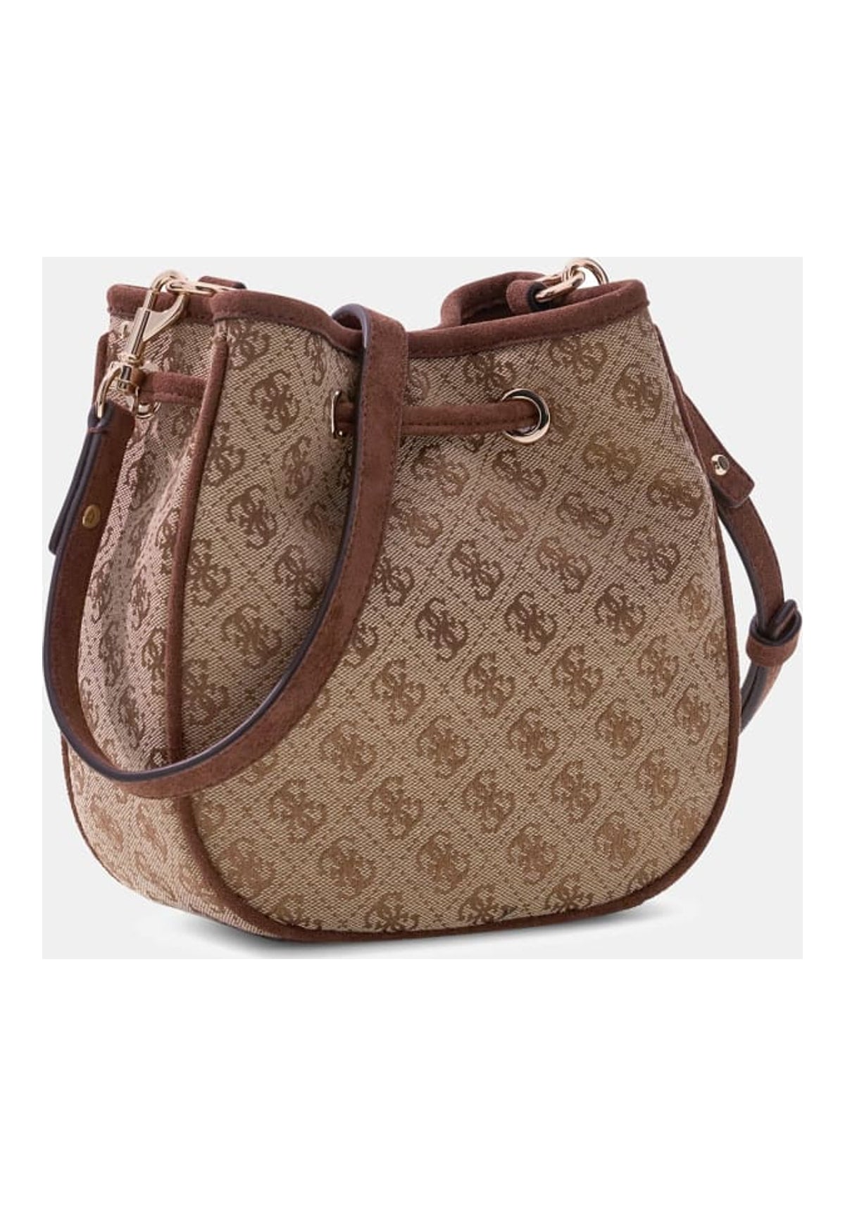 Borsa a Spalla Samantha Girlfriend HWJG23 Latte Logo, Brown