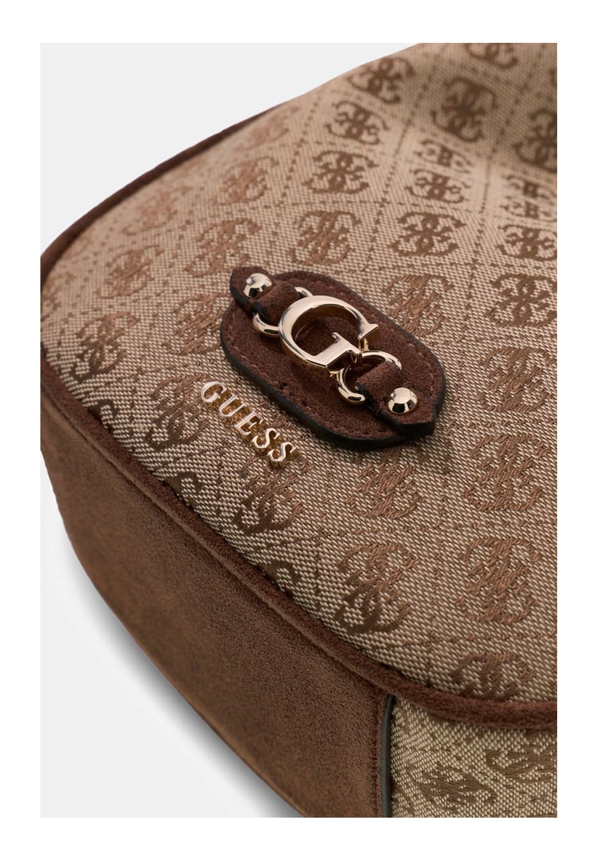 Borsa a Spalla Samantha Girlfriend HWJG23 Latte Logo, Brown