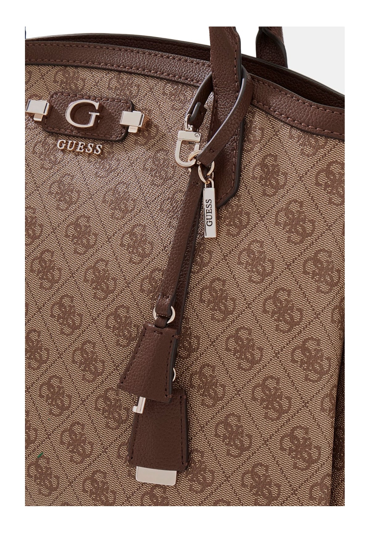 Borsa a Tracolla Coleen Logo Small Sa HWSG97 Latte Logo