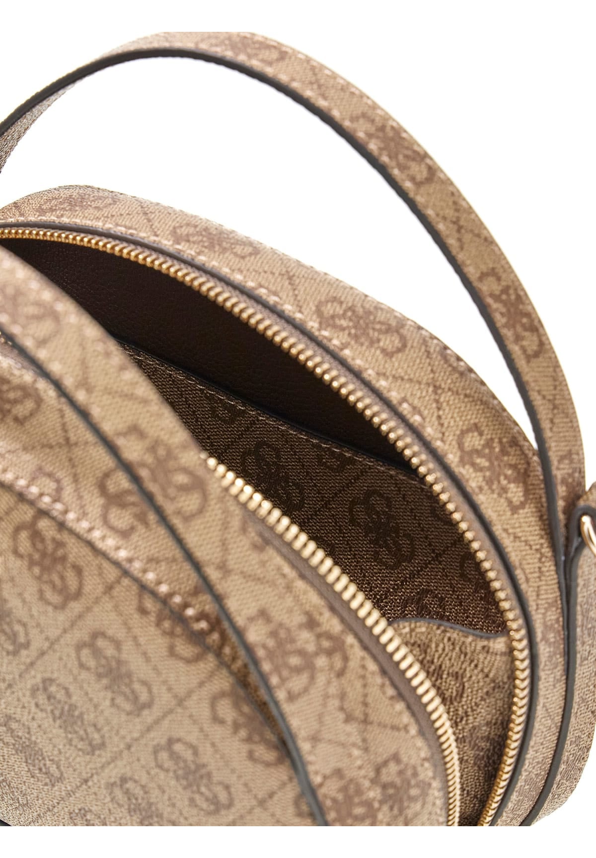 Borsa a Tracolla Coleen Logo Small Sa HWSG97 Latte Logo