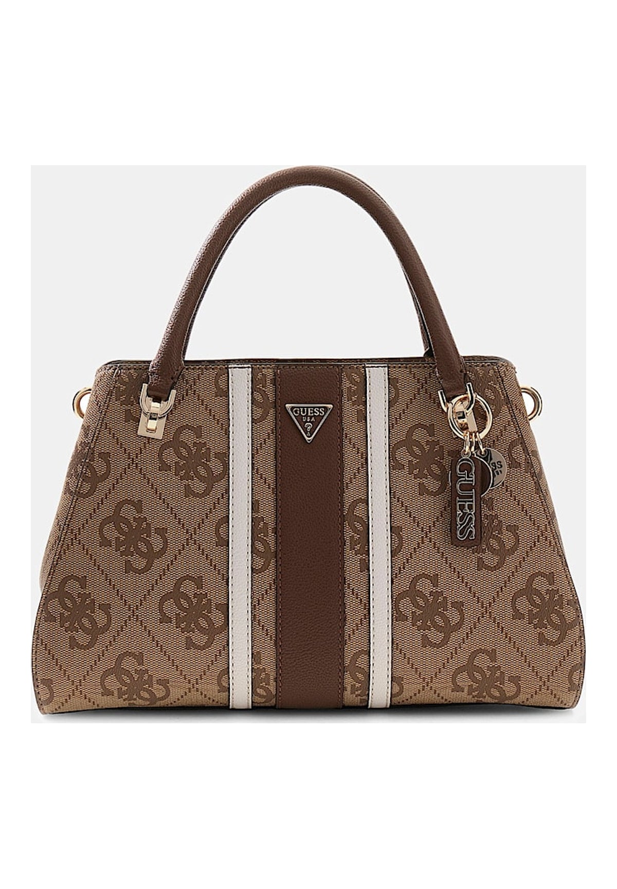 Borsa a Spalla Elsie Shoulder Bag HWSS96 Latte Logo, Brown