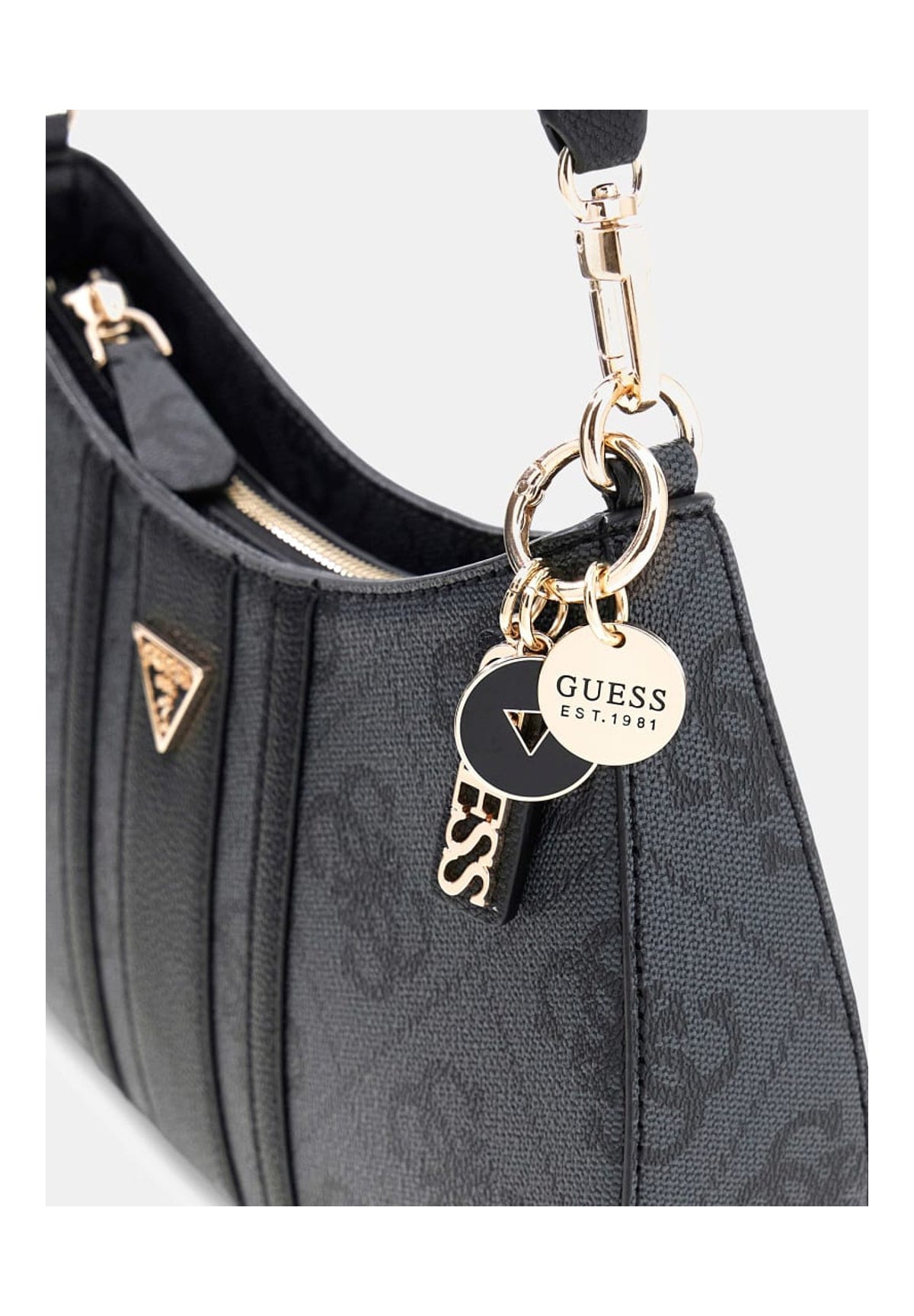 Borsa a Spalla Elsie Shoulder Bag HWSS96 Coal Logo