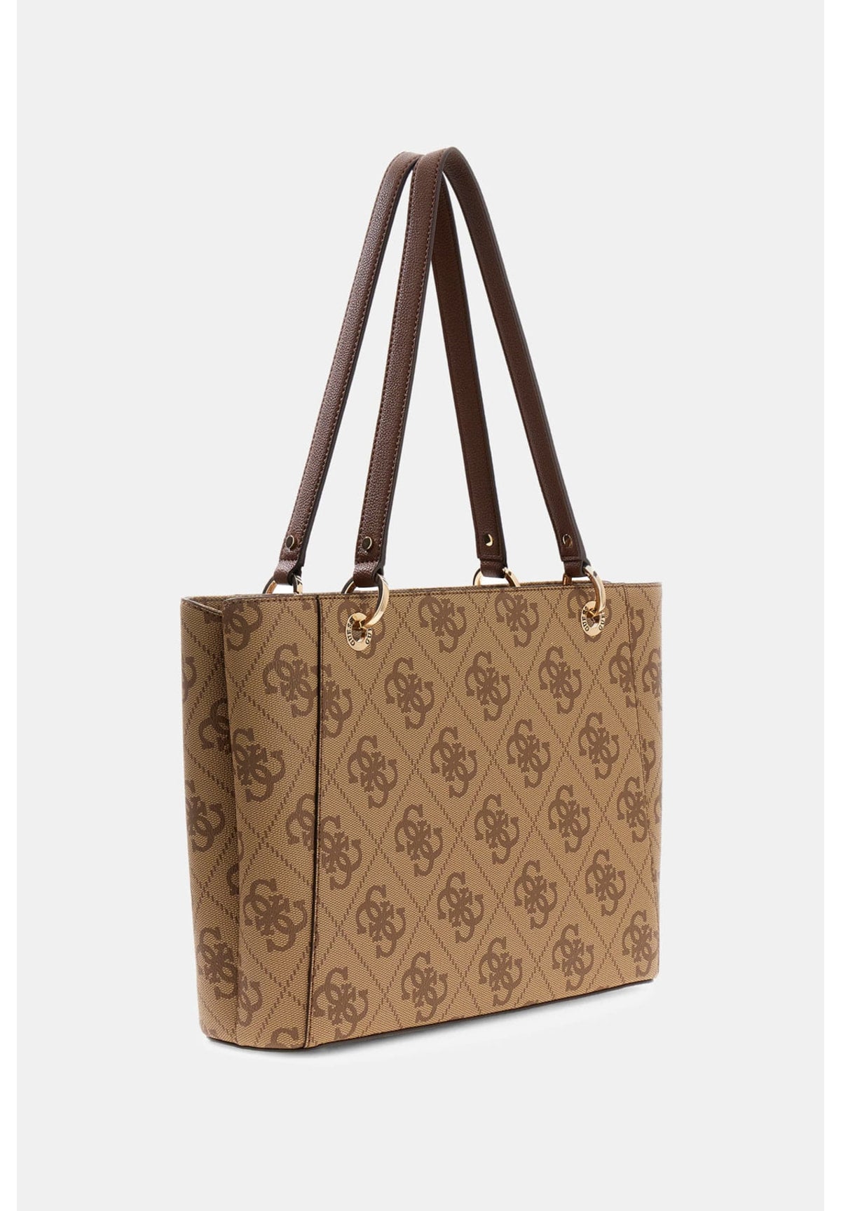 Borsa a Spalla Elsie Shoulder Bag HWSS96 Latte Logo, Brown
