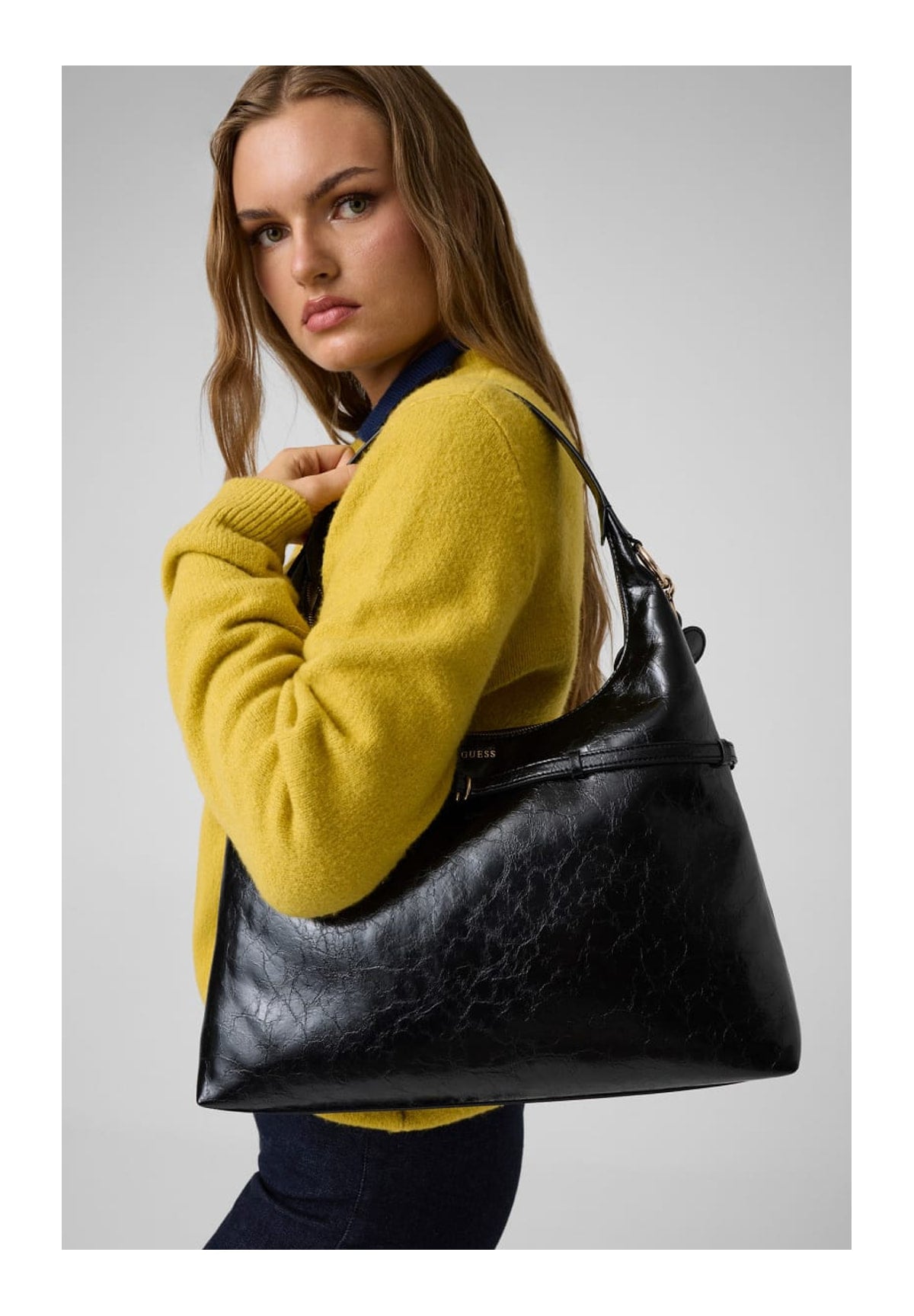 Borsa a Spalla Taylor Hobo HWTG23 Black