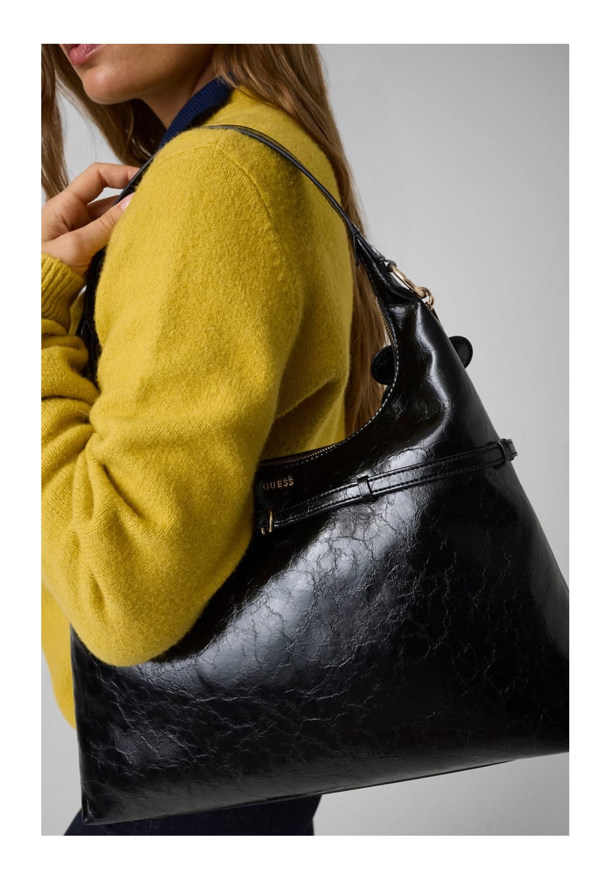 Borsa a Spalla Taylor Hobo HWTG23 Black