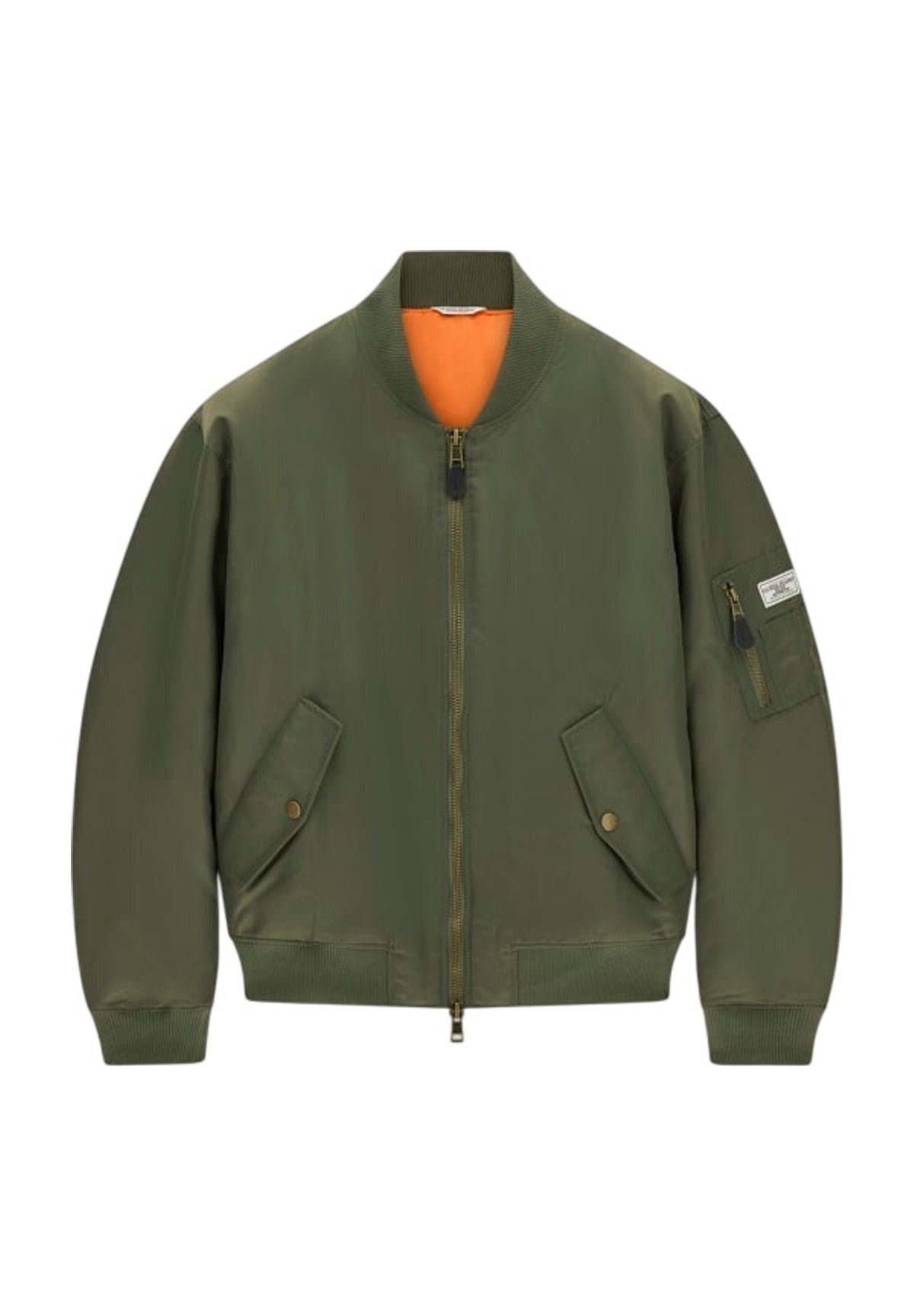 Giubbotto Bomber Gj Bomber Jkt M5RL81 Olive Light Green