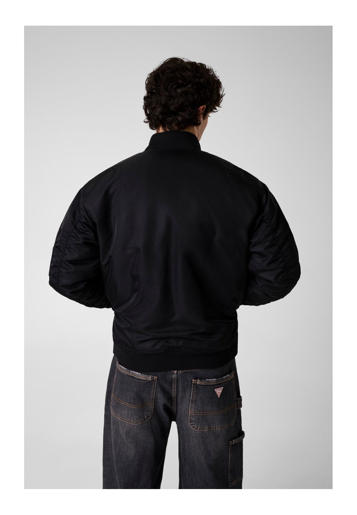 Giubbotto Bomber Gj Bomber Jkt M5RL81 Jet Black A996
