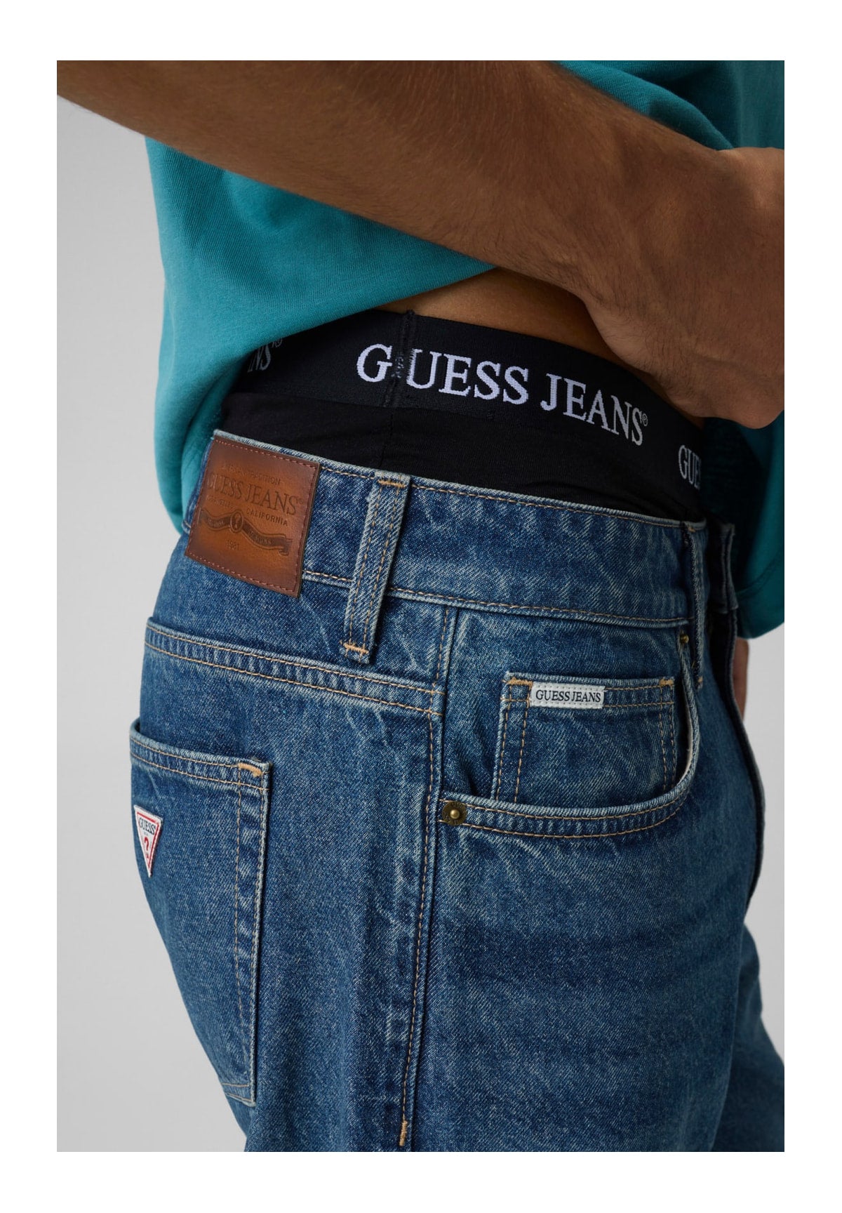 Jeans Gj G18 Relaxed M5YAB3 In Vintage Medium Wa