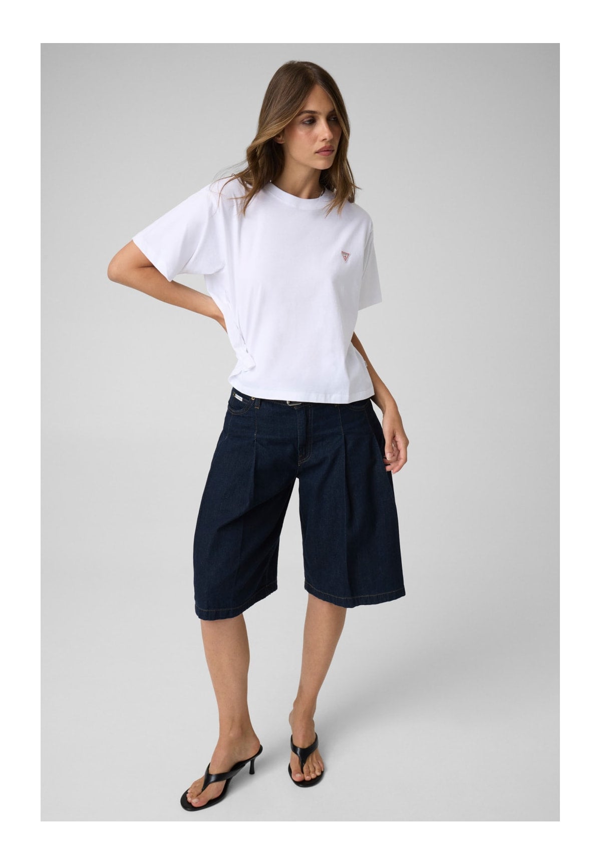 T-shirt a Maniche Corte Gj Ss Cn Boxy Mini T W4YI05 Pure White