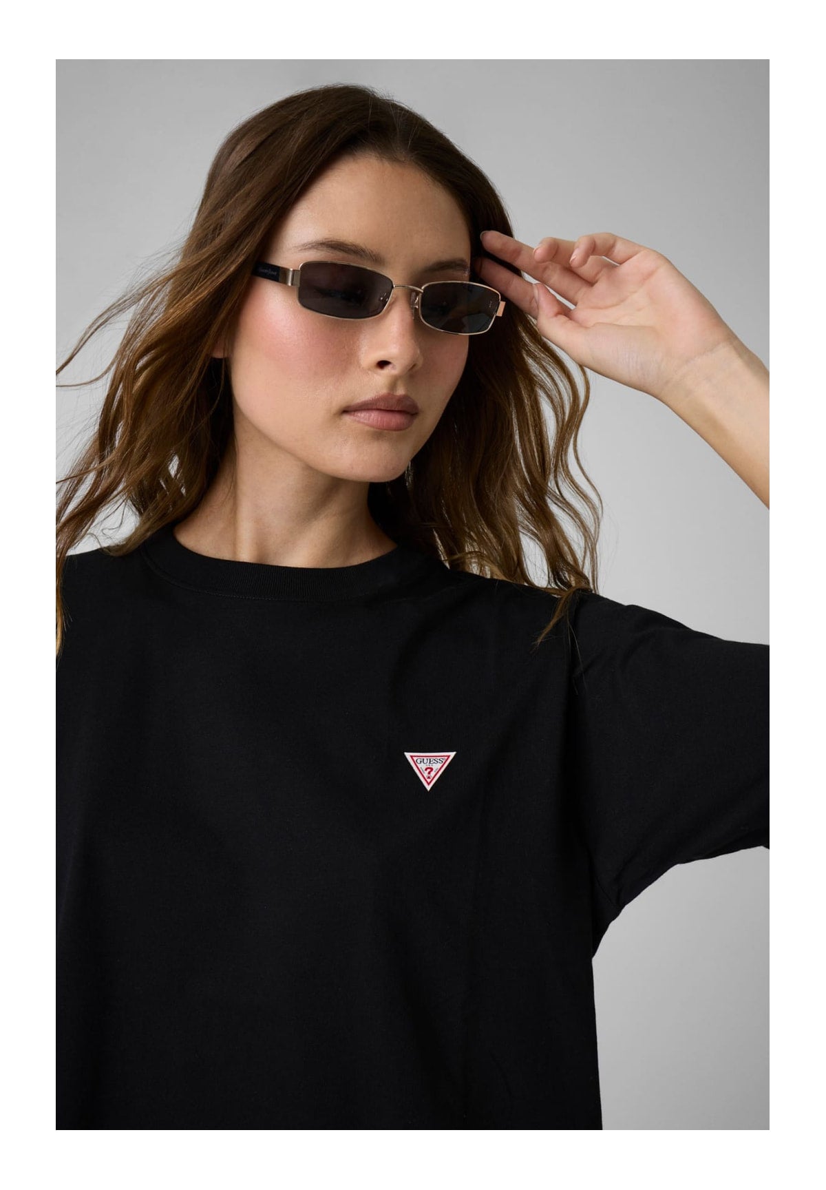 T-shirt a Maniche Corte Gj Ss Cn Boxy Mini T W4YI05 Jet Black A996