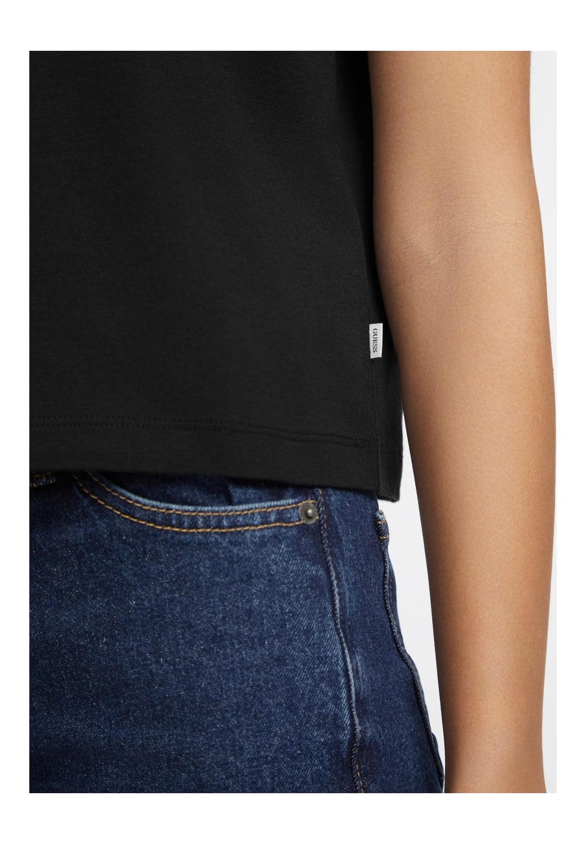 T-shirt a Maniche Corte Gj Ss Cn Boxy Mini T W4YI05 Jet Black A996
