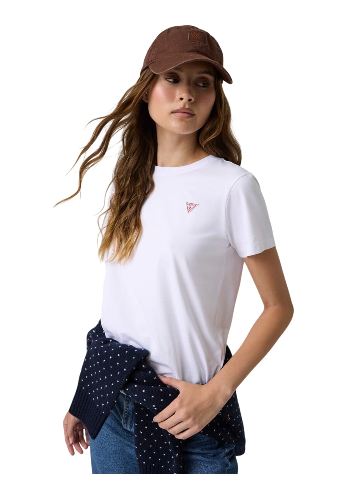 T-shirt a Maniche Corte Gj Ss Cn Reg Mini Tr W4YI10 Pure White