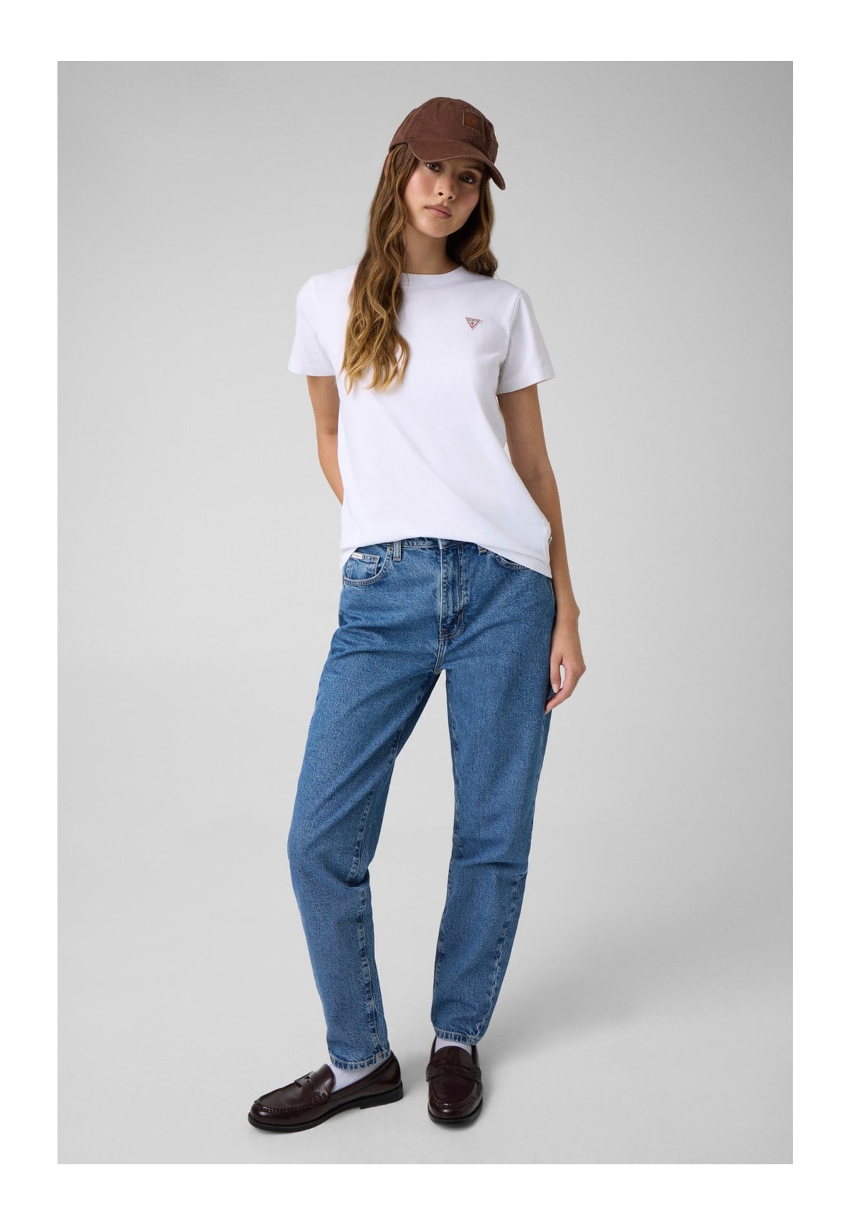 T-shirt a Maniche Corte Gj Ss Cn Reg Mini Tr W4YI10 Pure White