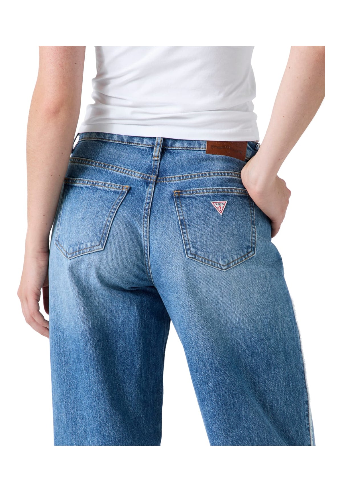 Jeans Gj G11 Wide Leg Seam W6BA18 Gj Vein Medium Used