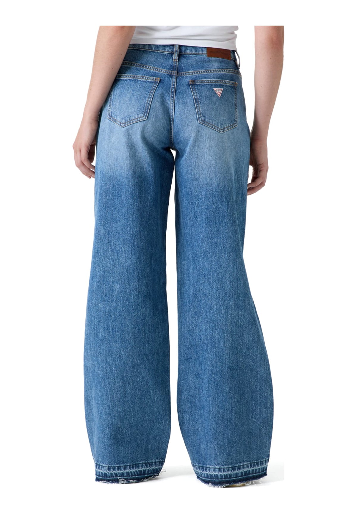 Jeans Gj G11 Wide Leg Seam W6BA18 Gj Vein Medium Used