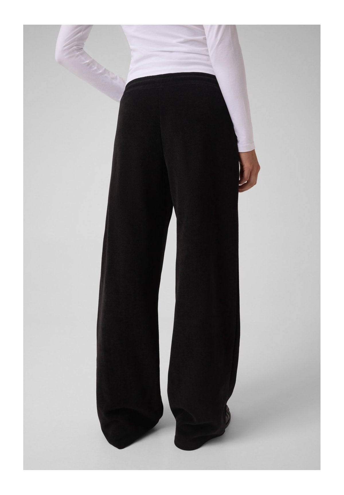 Pantaloni Tuta Gj Rib Track Pant W6BB05 Jet Black A996