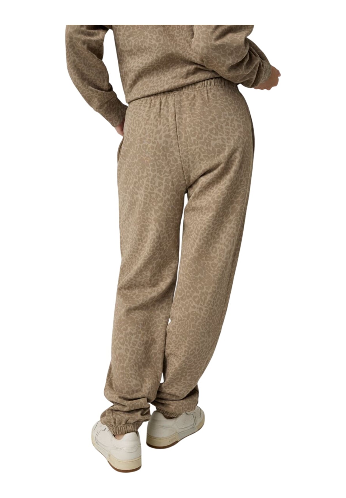 Pantaloni Tuta Gj Relaxed Printed S W6BB07 Gj All Over Tan Leop