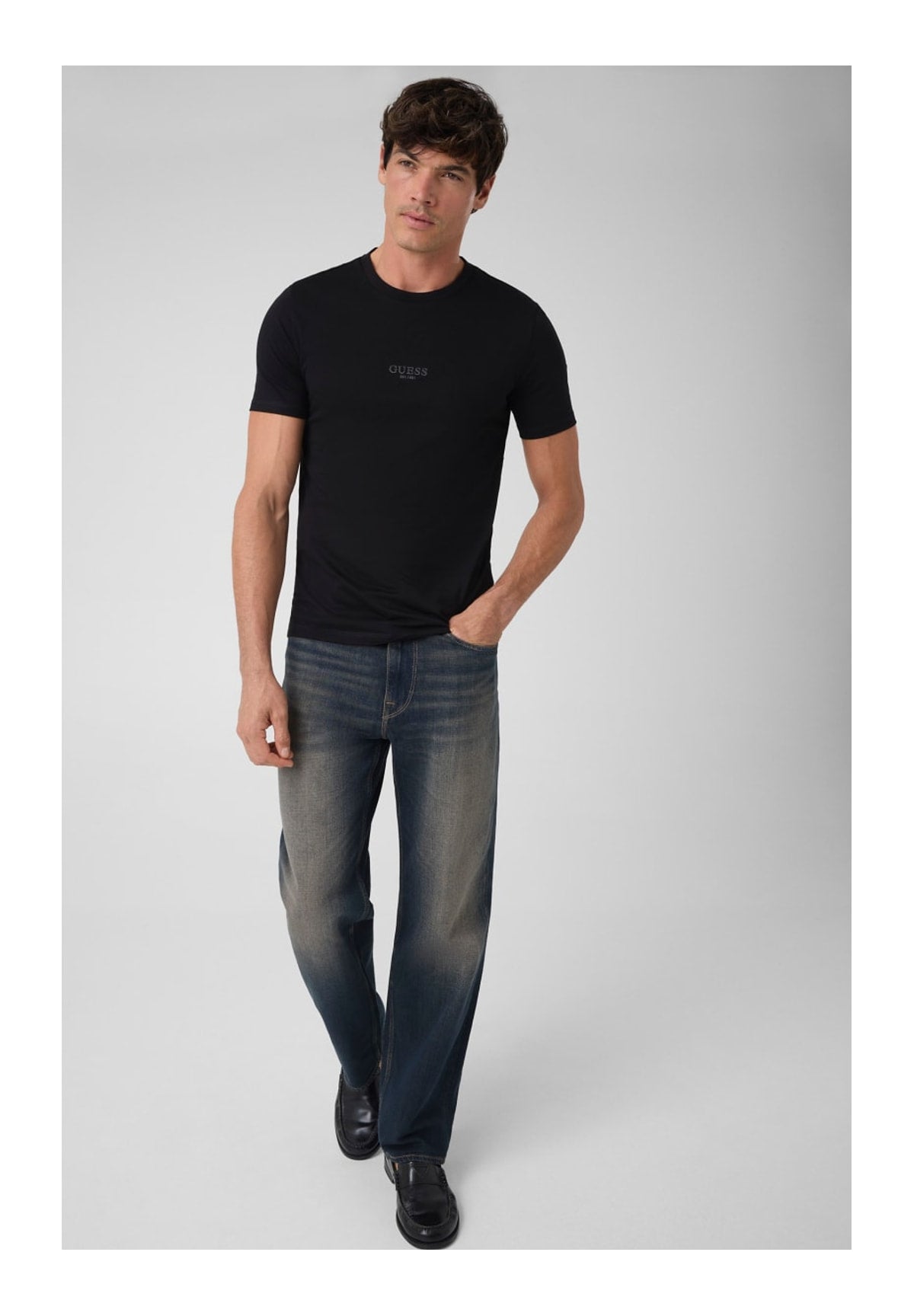 T-shirt a Maniche Corte Aidy Cn Ss Tee M2YI72 Jet Black A996