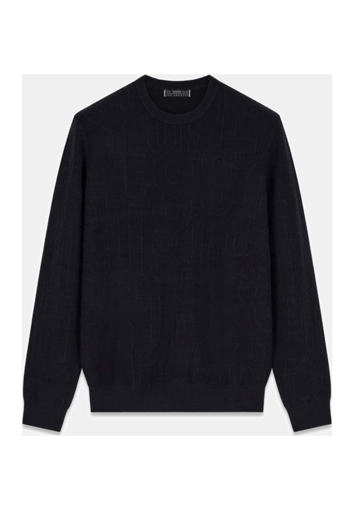 Maglione Girocollo Nestor Cn Allover Lo M6BR23 Allover Logo Jblk