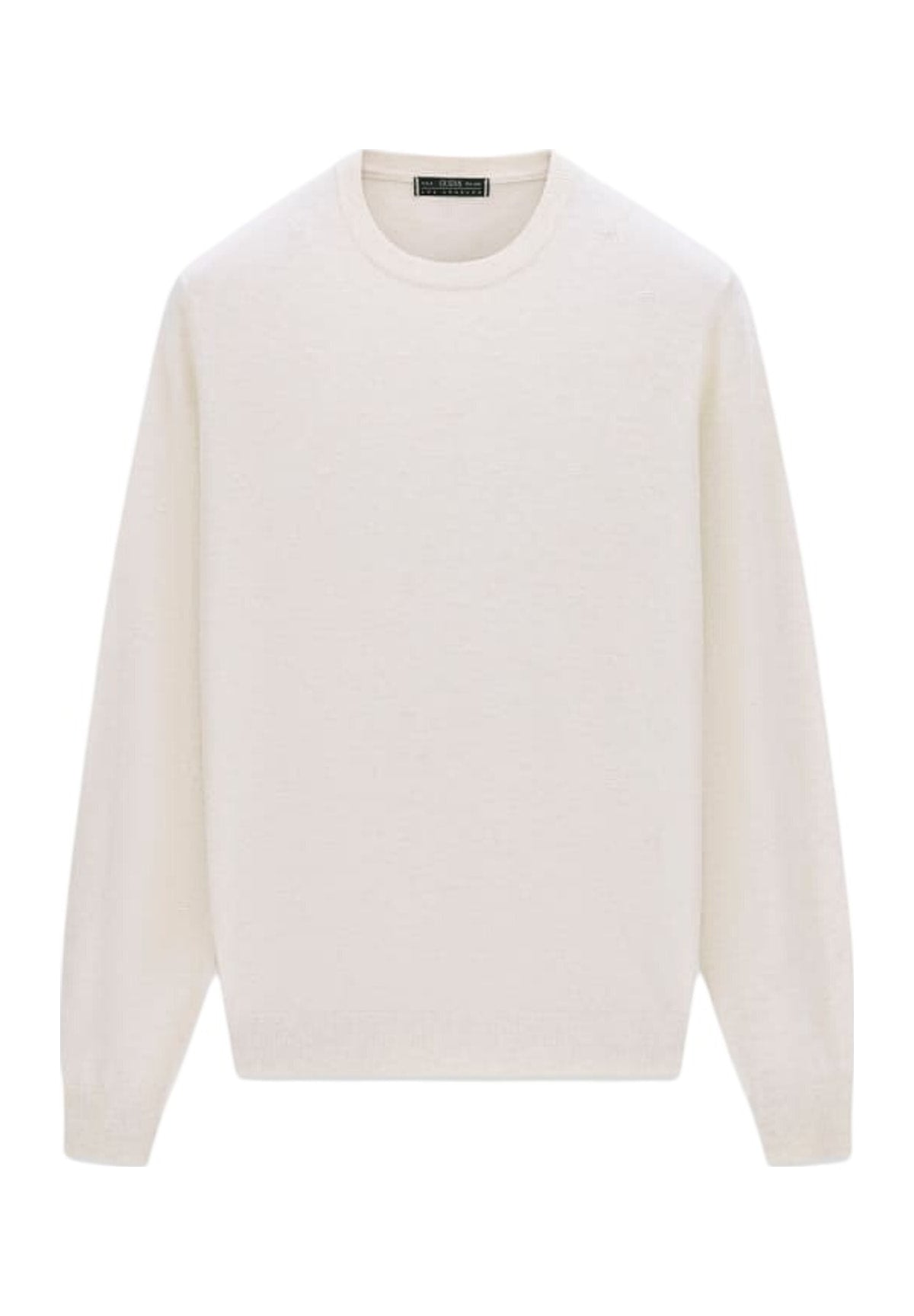 Maglione Girocollo Nial Cn Ls Diamond S M6BR36 Antique White Heathe