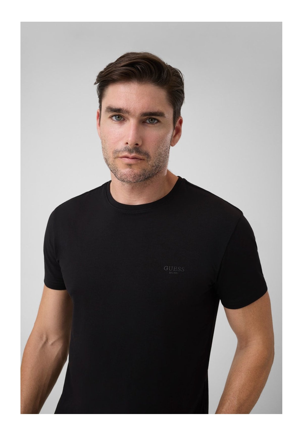 T-shirt a Maniche Corte Cn Ss Core Extra Sl M6YI24 Jet Black A996