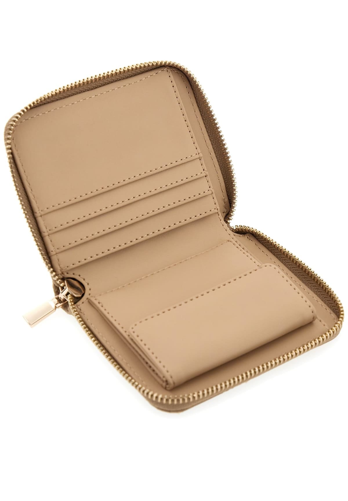 Portafoglio Diana Slg Large Zip SWPD97 Beige Logo