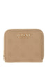 Guess Portafoglio Diana Slg Large Zip SWPD97 Beige Logo