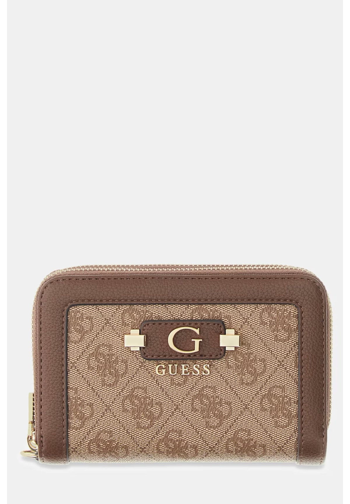 Portafoglio Coleen Logo Sml Zip SWSG97 Latte Logo