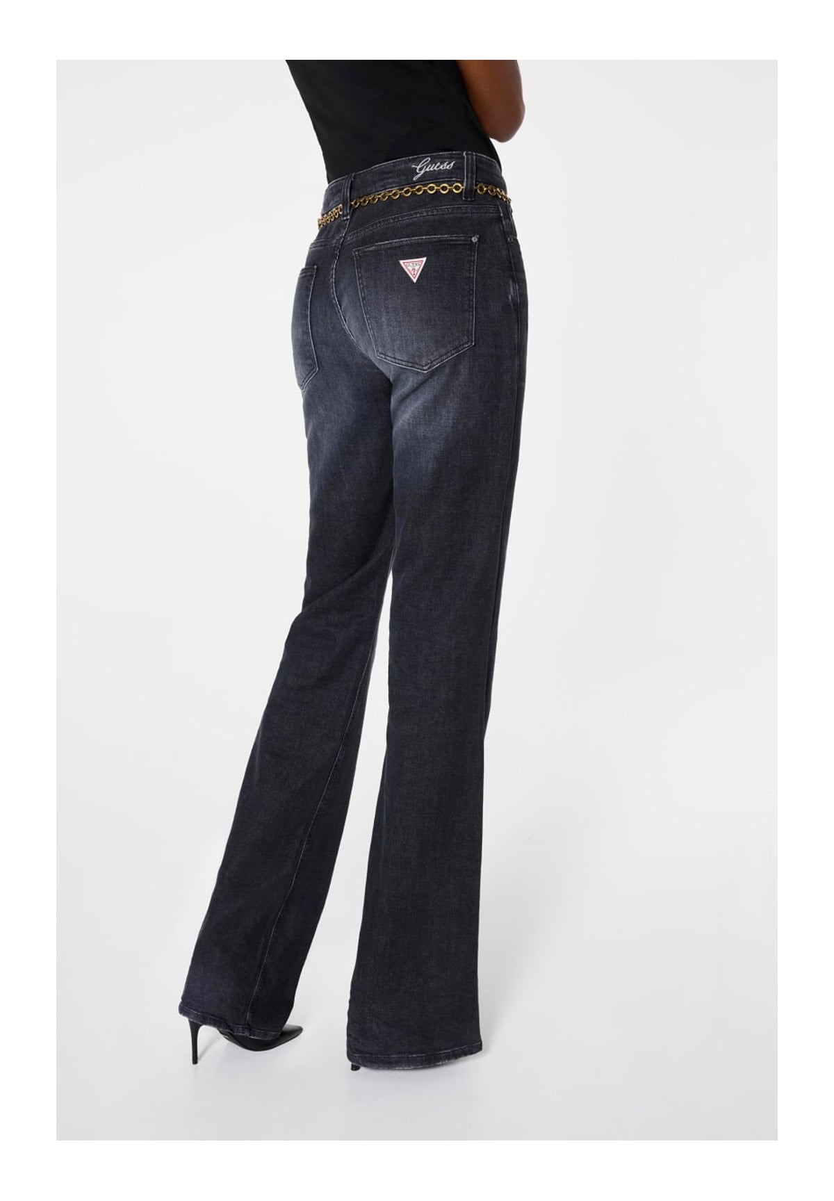Jeans Beverly Low Rise W6BAJ7 Re Life Black