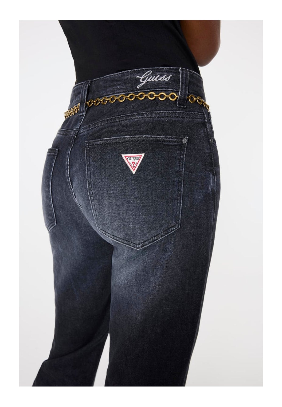 Jeans Beverly Low Rise W6BAJ7 Re Life Black