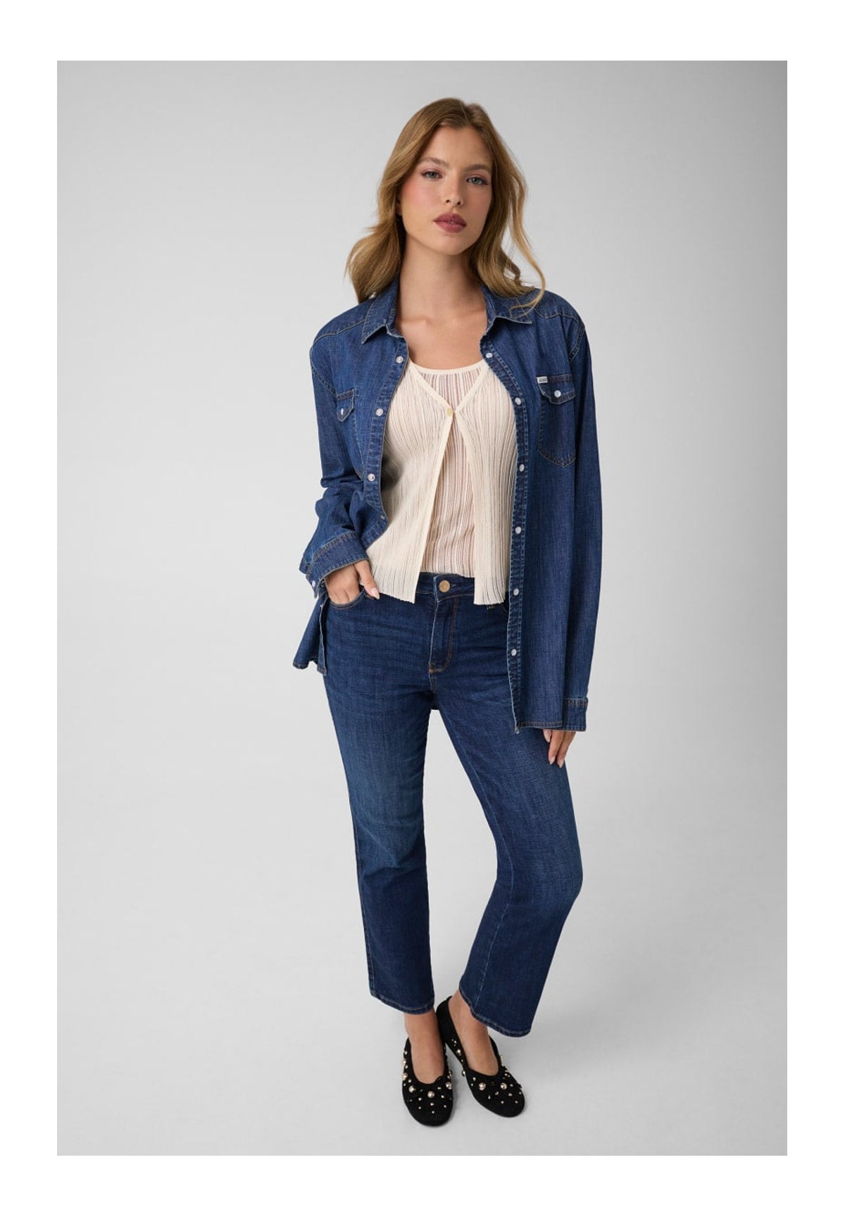 Jeans Sexy Straight W6YA15 Timeless Dark