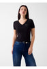 Guess T-shirt a Maniche Corte New Ss Vn Mini Logo W6YI13 Pure White