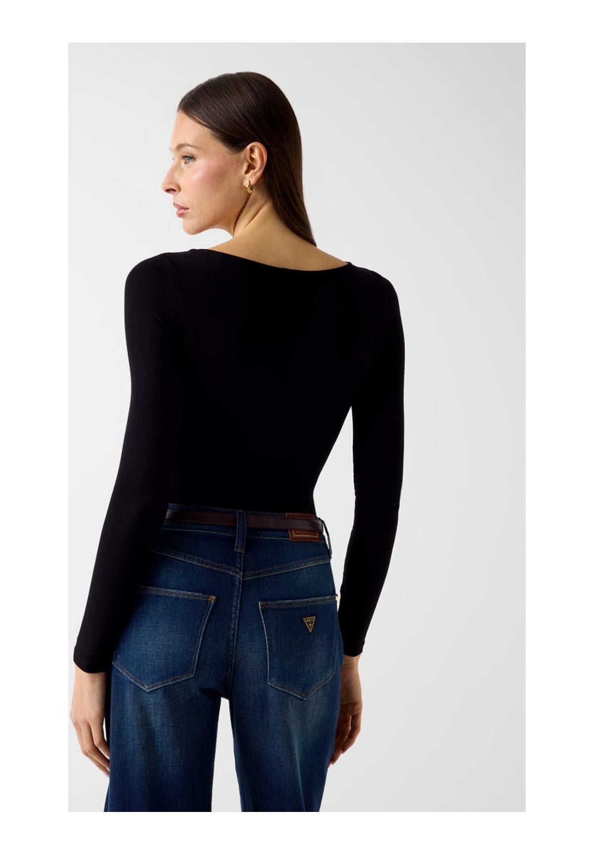Body Ls Square Nk Larissa W6YP21 Jet Black A996