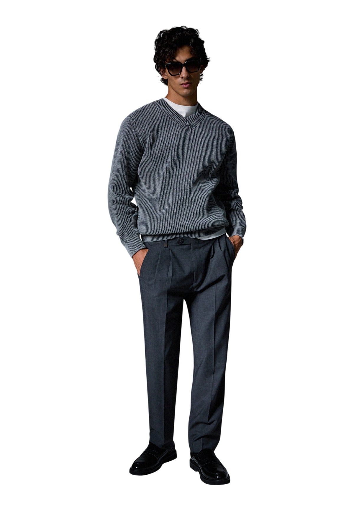 Pantaloni QF6003 Ash Grey Mel