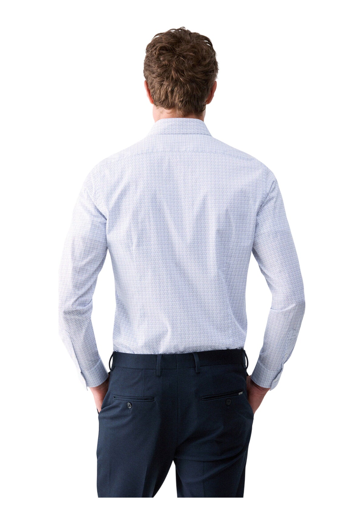 Camicia a Maniche Lunghe QF6004 Cielo Square