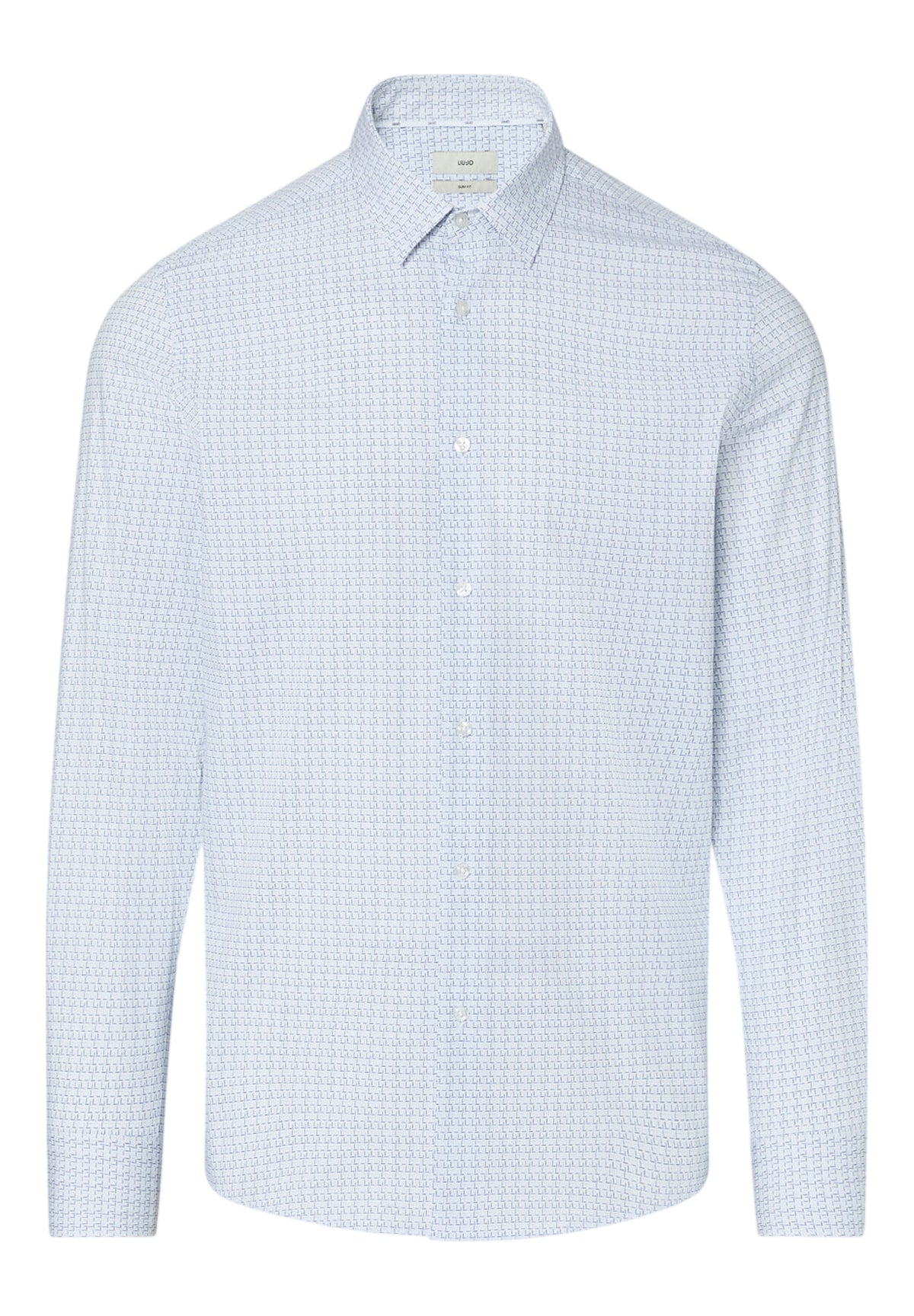 Camicia a Maniche Lunghe QF6004 Cielo Square