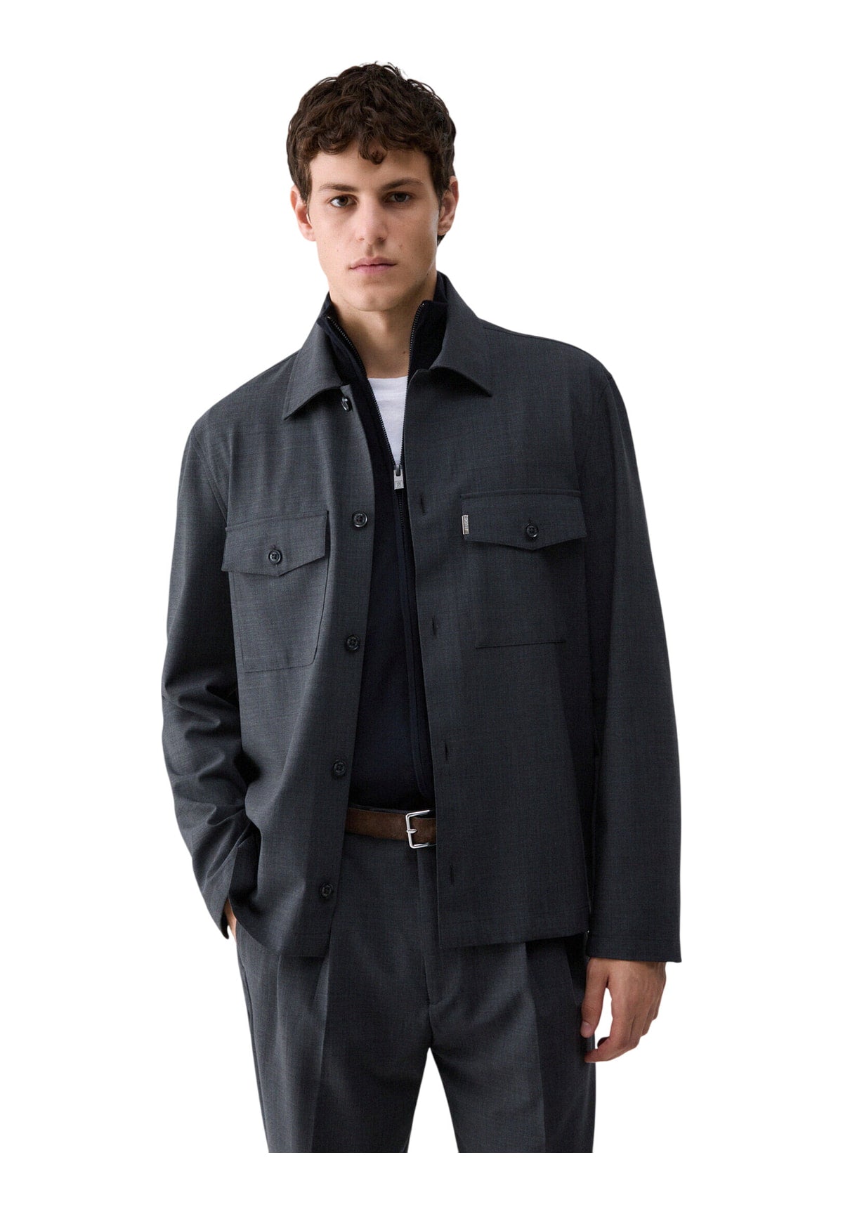 Giacca QF6054 Ash Grey Mel
