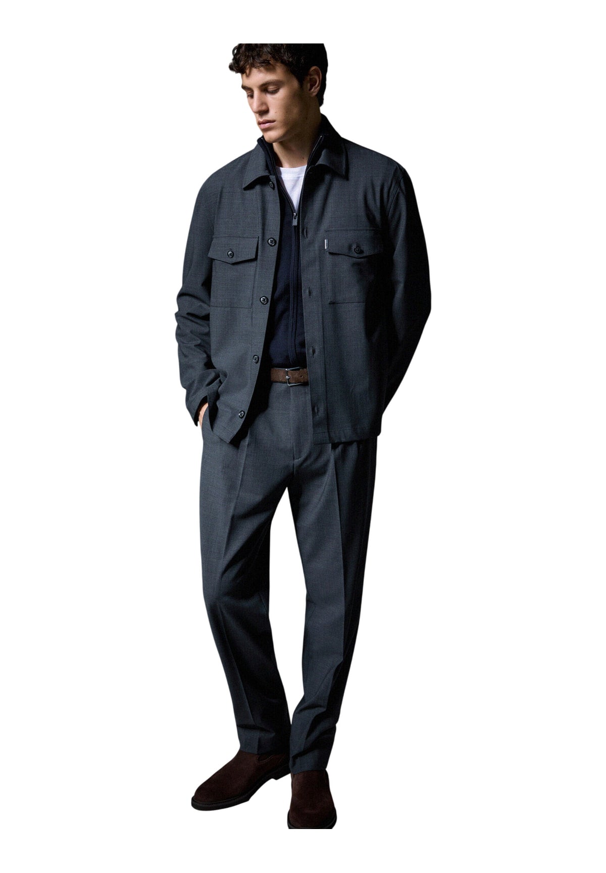Giacca QF6054 Ash Grey Mel