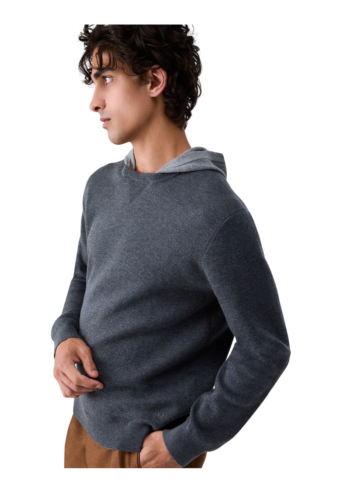 Maglione Girocollo QF6102 Ash Grey Mel