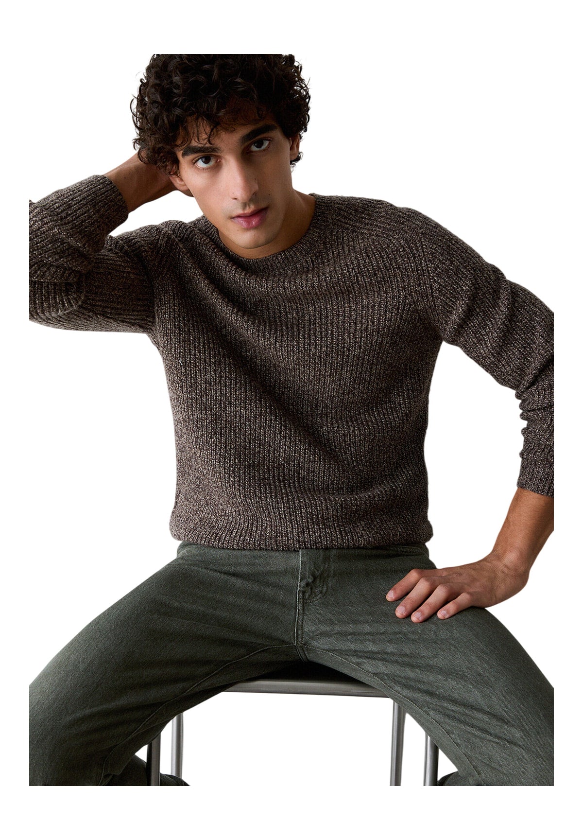 Maglione Girocollo QF6123 Mole