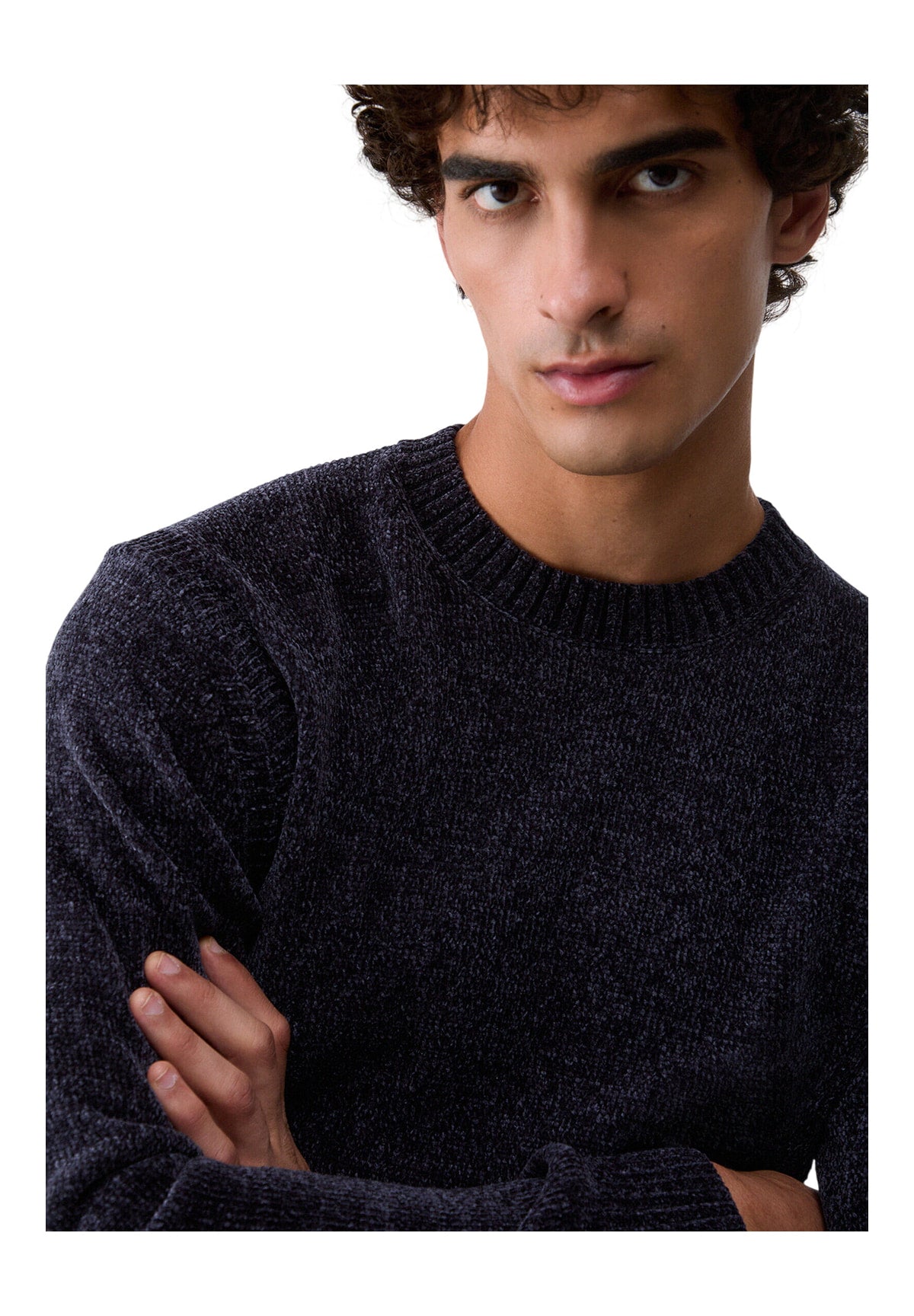 Maglione Girocollo QF6139 Dark Blue