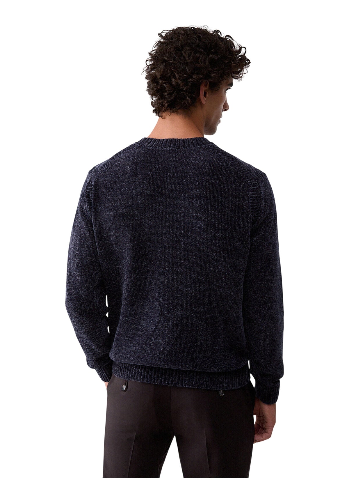 Maglione Girocollo QF6139 Dark Blue
